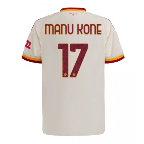 AS Roma Manu Kone #17 Vieraspaita 2026-27 Lyhythihainen